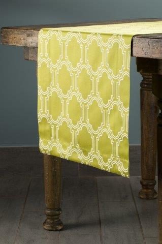 Specialty Kiwi Palazzo table runner